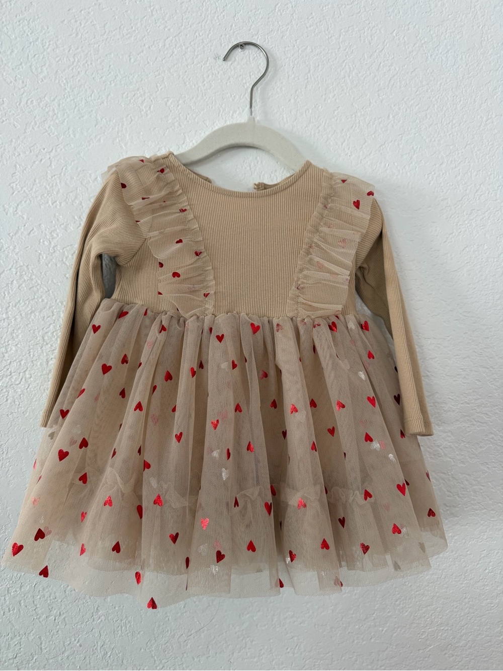 H&M Baby hearts tulle dress